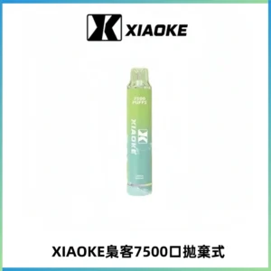 XIAOKE梟客7500Puffs跑馬燈拋棄式電子煙 可發光一次性